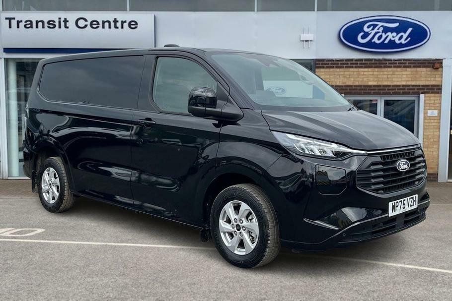 Ford Transit Custom 320 Limited L1 Swb Fwd 2.5 Phev 232Ps Low Roo WP75VZH Black