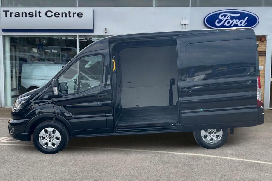 Ford Transit Custom 350 Limited L2 H2 Mwb Medium Roof Fwd 2.0 Eco WN75GYK Black #4