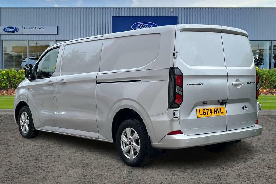 Ford Transit Custom 300 Limited L2 Lwb Fwd 2.0 Ecoblue 136Ps Low Roof LG74NVL Silver #2