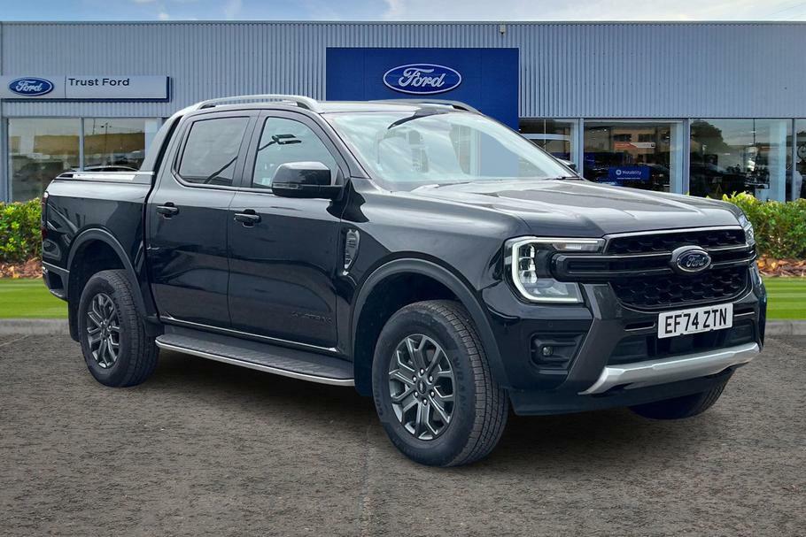 Ford Ranger Wildtrak 2.0 Ecoblue 205Ps 4X4 Double Cab Pic Black