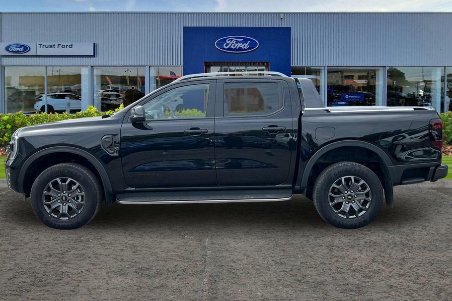 Ford Ranger Wildtrak 2.0 Ecoblue 205Ps 4X4 Double Cab Pic EF74ZTN Black #5