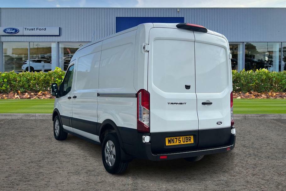 Ford Transit Custom 350 Limited L2 H2 Mwb Medium Roof Fwd 2.0 Eco WN75UBR White #2