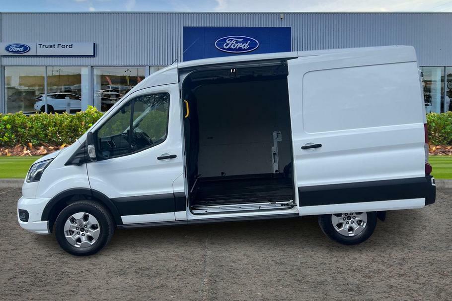 Ford Transit Custom 350 Limited L2 H2 Mwb Medium Roof Fwd 2.0 Eco WN75UBR White #4
