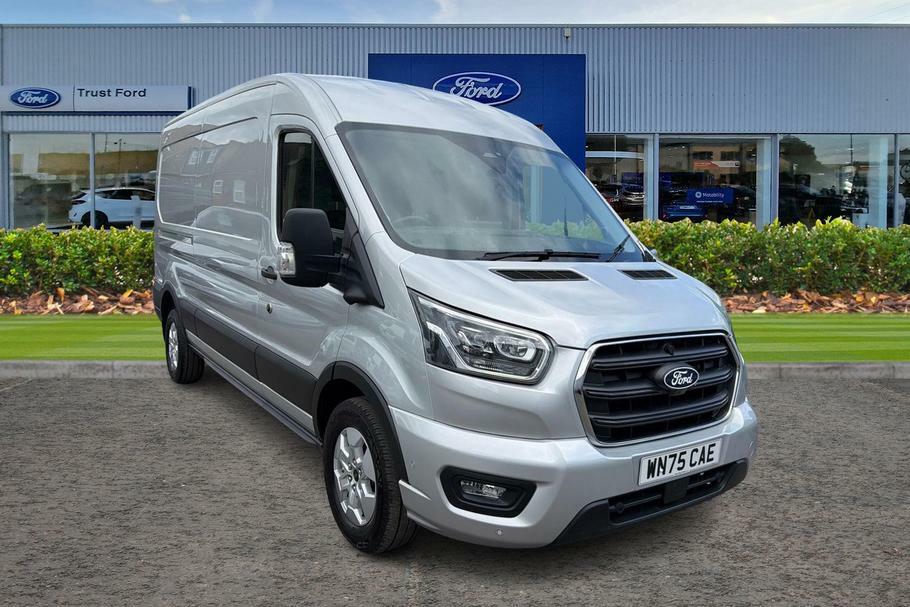 Ford Transit Custom 350 Limited L3 H2 Lwb Medium Roof Fwd 2.0 Eco Silver