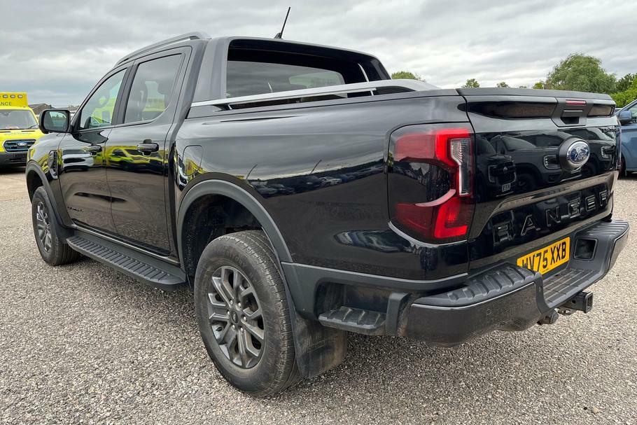 Ford Ranger Wildtrak 2.0 Ecoblue 205Ps 4X4 Double Cab Pic WV75XXB Black #2