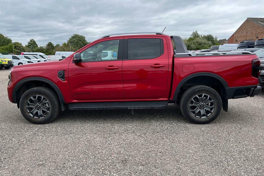Ford Ranger Wildtrak 2.0 Ecoblue 205Ps 4X4 Double Cab Pic WV75XWJ Red #5