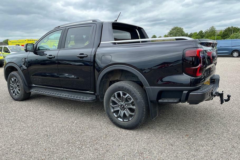 Ford Ranger Wildtrak 2.0 Ecoblue 205Ps 4X4 Double Cab Pic WN75DMV Black #2