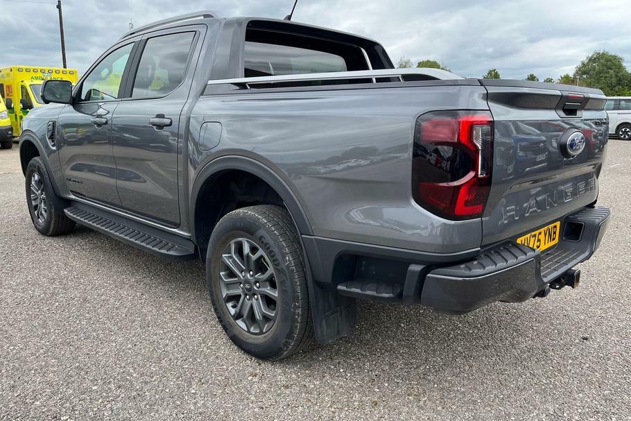 Ford Ranger Wildtrak 2.0 Ecoblue 205Ps 4X4 Double Cab Pic WV75YNB Grey #2