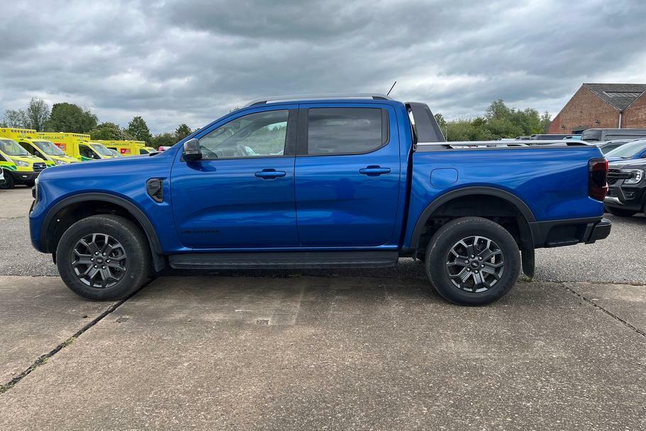 Ford Ranger Wildtrak 2.0 Ecoblue 205Ps 4X4 Double Cab Pic WV75XXL Blue #5