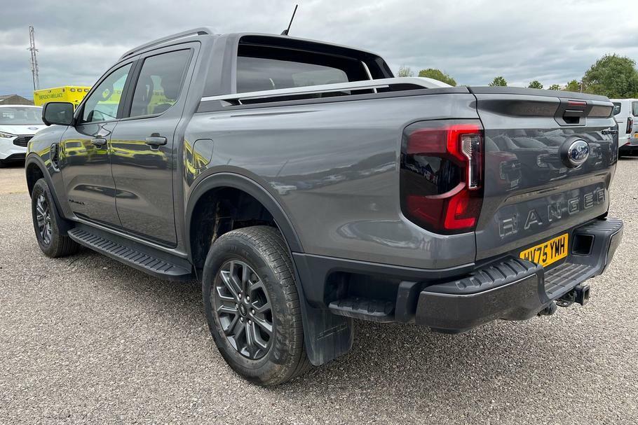 Ford Ranger Wildtrak 2.0 Ecoblue 205Ps 4X4 Double Cab Pic WV75YMH Grey #2