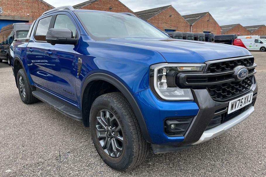 Ford Ranger Wildtrak 2.0 Ecoblue 205Ps 4X4 Double Cab Pic Blue
