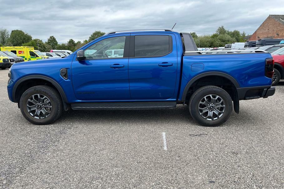 Ford Ranger Wildtrak 2.0 Ecoblue 205Ps 4X4 Double Cab Pic WV75XVJ Blue #5