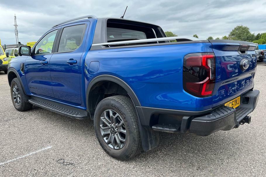 Ford Ranger Wildtrak 2.0 Ecoblue 205Ps 4X4 Double Cab Pic WV75XVJ Blue #2