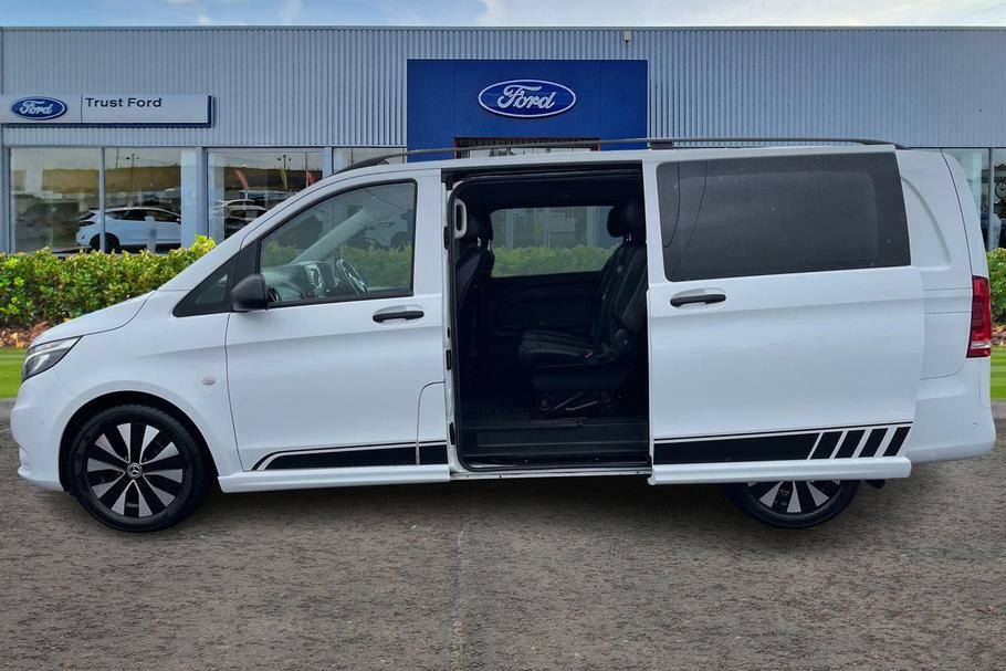 Mercedes-Benz Vito Sport L2 Lwb Double Cab In Van Rwd 119Cdi 9G- FSZ3994 White #5