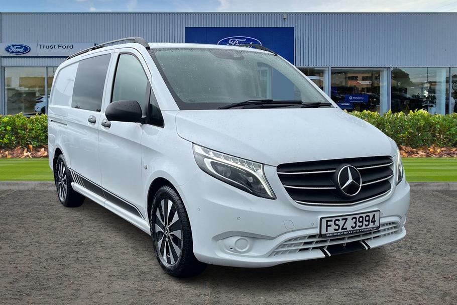 Mercedes-Benz Vito Sport L2 Lwb Double Cab In Van Rwd 119Cdi 9G- White