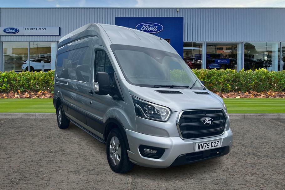 Ford Transit Custom 350 Limited L3 H3 Lwb High Roof Fwd 2.0 Ecoblue 16 WN75DZZ Silver