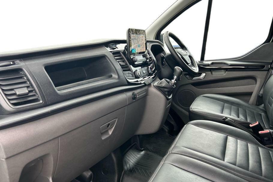 Ford Transit Custom 320 Trail L1 Swb Double Cab In Van Fwd 2.0 Ecoblue ST72VXL Black #3