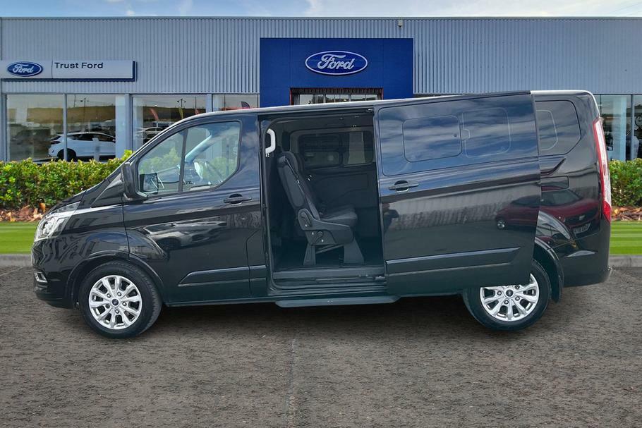 Ford Tourneo Custom Titanium L2 Lwb 9 Seat Minibus Fwd 2.0 Ecoblu Black #5