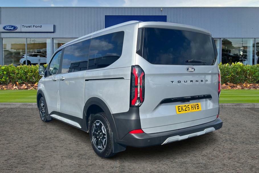 Ford Tourneo Custom 320 Active L1 Swb 8 Seat Minibus Fwd 2.0 Ecob Silver #2