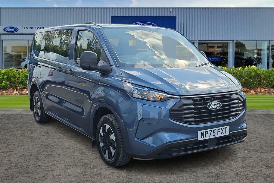 Ford Transit Custom 340 Trend L1 Swb 9 Seat Kombi Fwd 2.5 Phev 23 WP75FXT Blue