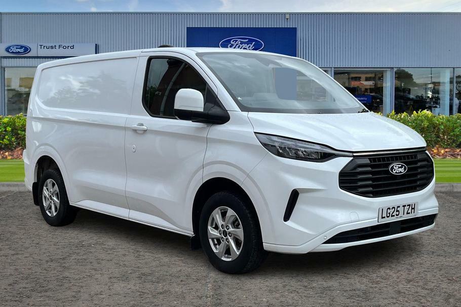 Ford Transit Custom 280 Limited L1 Swb Fwd 2.0 Ecoblue 136Ps Low Roof White