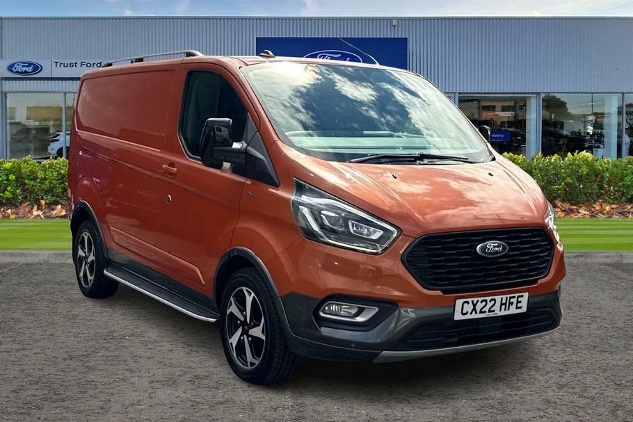 Ford Transit Custom 300 Active L1 Swb Fwd 2.0 Ecoblue 130Ps Low Roof Orange
