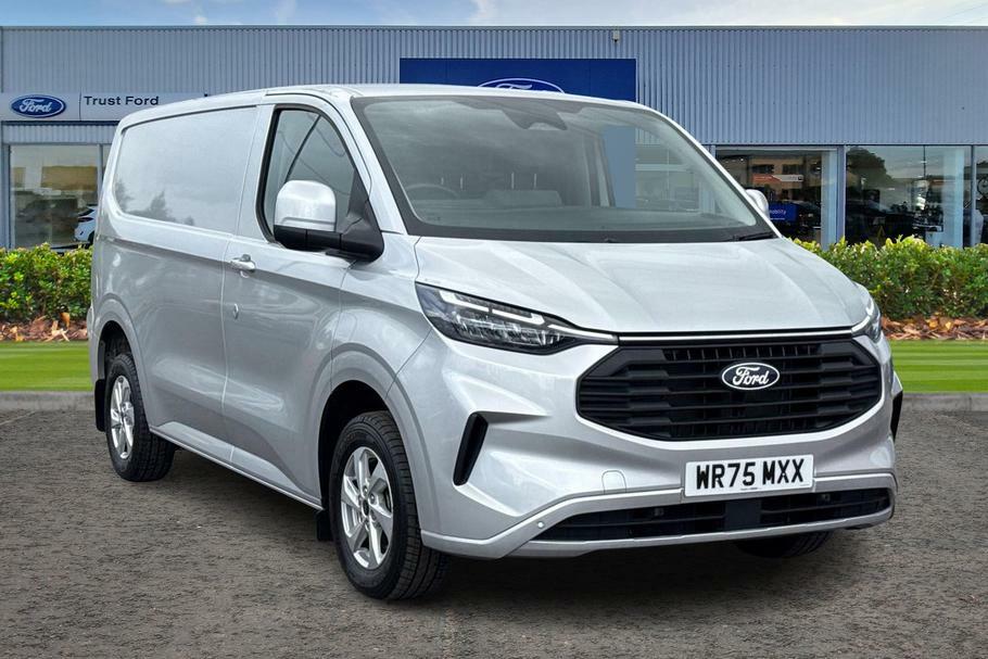 Ford Transit Custom 320 Limited L1 Swb Fwd 2.0 Ecoblue 136Ps Low Roof Silver