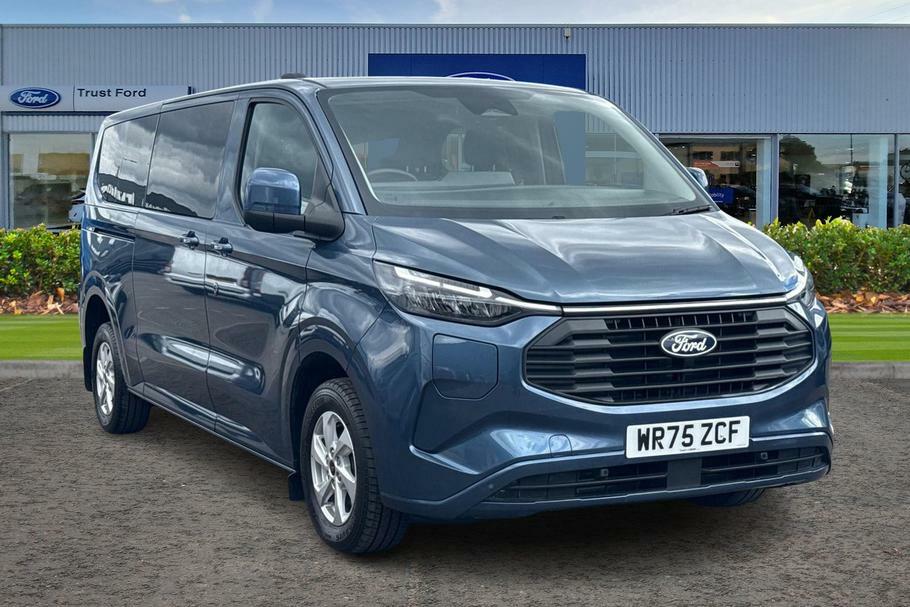 Ford Transit Custom 340 Limited L2 Lwb 9 Seat Kombi Fwd 2.5 Phev Blue