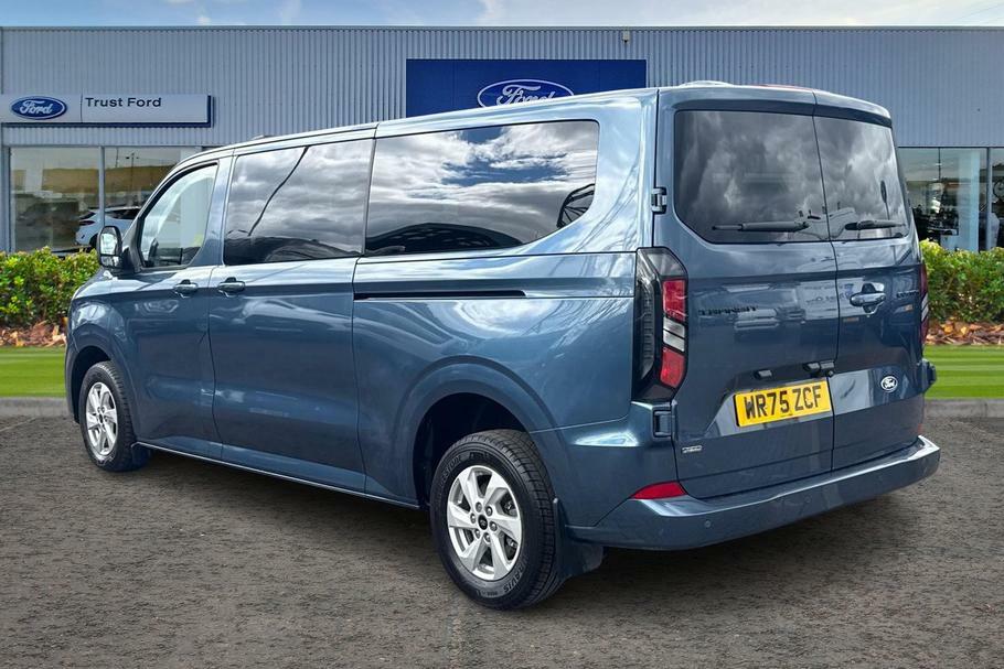 Ford Transit Custom 340 Limited L2 Lwb 9 Seat Kombi Fwd 2.5 Phev WR75ZCF Blue #2