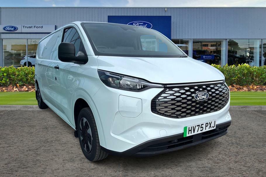 Ford Transit Custom 340 Trend L2 Lwb Rwd 100Kw 65Kwh Low Roof White