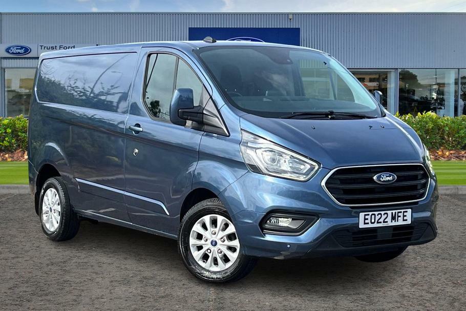 Ford Transit Custom 280 Limited L1 Swb Fwd 2.0 Ecoblue 130Ps Low Roof Blue