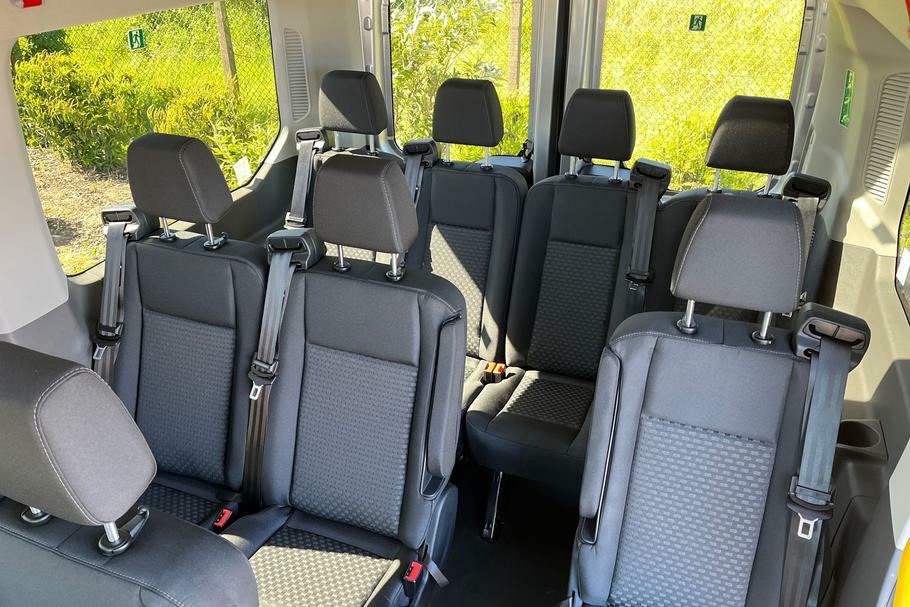 Ford Transit Custom 350 Trend L2 H2 Mwb Medium Roof 12 Seat Minibus Rw WP75ZFT Silver #4
