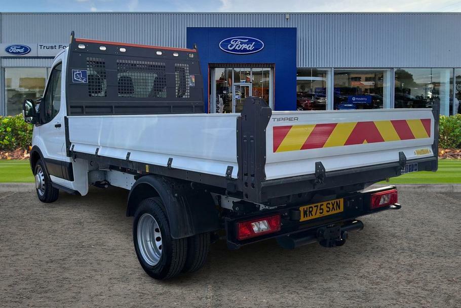 Ford Transit Custom 350 Leader L2 Mwb Single Cab Tipper Rwd 2.0 Ecoblu WR75SXN White #2