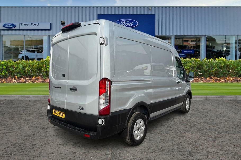 Ford Transit Custom 350 Limited L2 H2 Mwb Medium Roof Fwd 2.0 Eco WN75NUK Silver #2