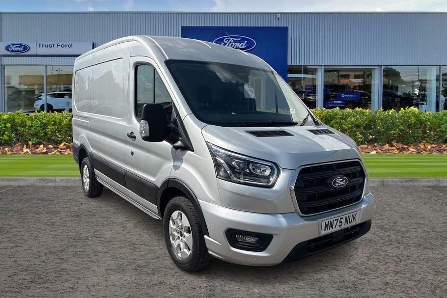 Ford Transit Custom 350 Limited L2 H2 Mwb Medium Roof Fwd 2.0 Eco Silver