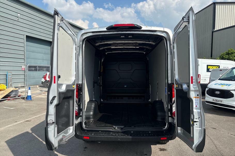 Ford Transit Custom 350 Limited L2 H2 Mwb Medium Roof Fwd 2.0 Eco WN75NUK Silver #6