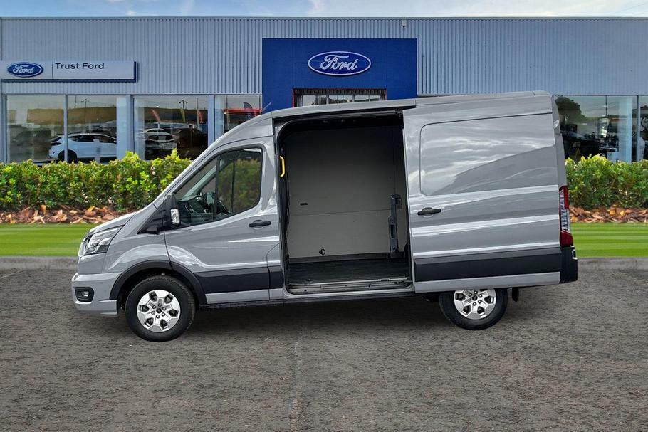 Ford Transit Custom 350 Limited L2 H2 Mwb Medium Roof Fwd 2.0 Eco WN75UAT Grey #4