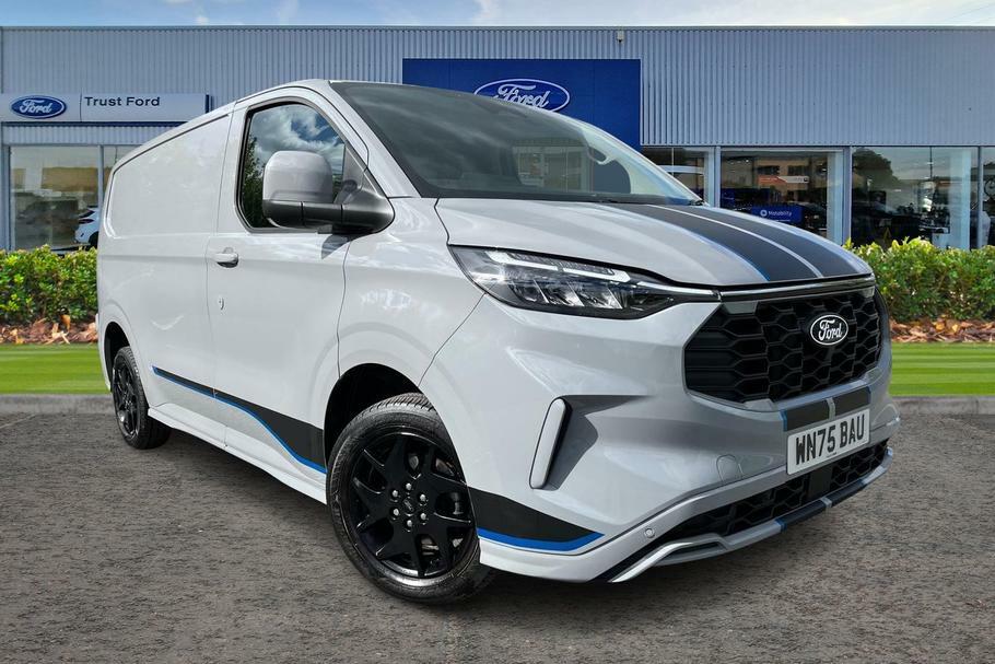 Ford Transit Custom 320 Sport L1 Swb Fwd 2.0 Ecoblue 170Ps Low Ro Grey
