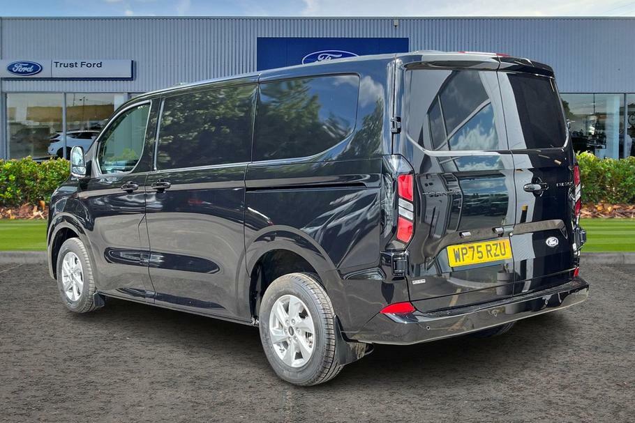 Ford Transit Custom 320 Limited L1 Swb Fwd 2.5 Phev 232Ps Low Roo WP75RZU Black #2