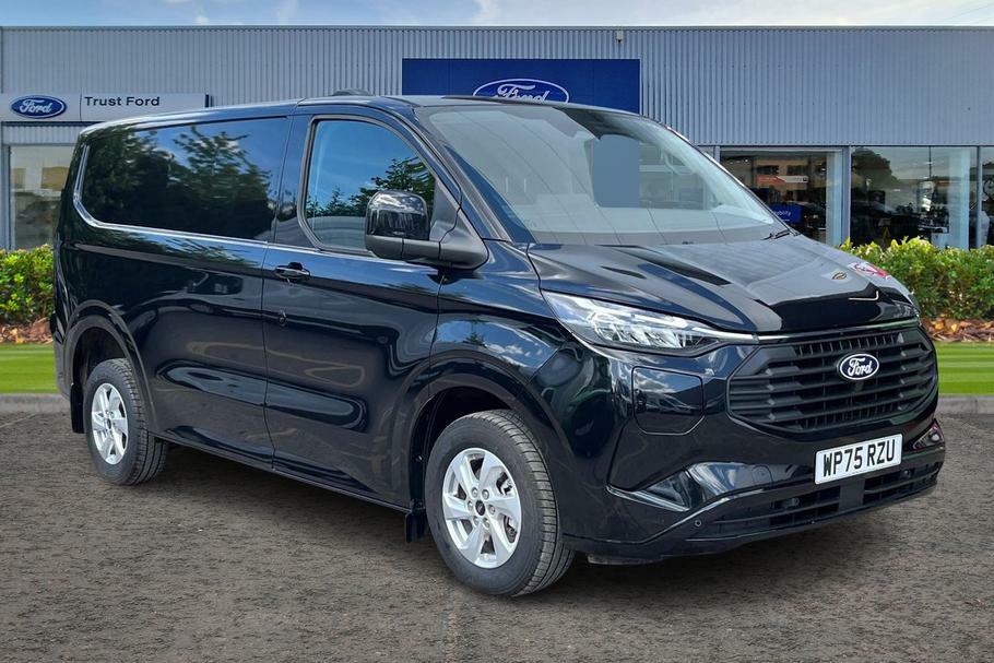 Ford Transit Custom 320 Limited L1 Swb Fwd 2.5 Phev 232Ps Low Roo Black