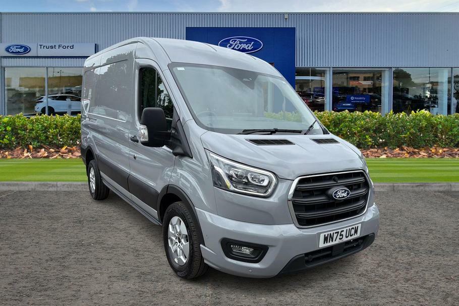 Ford Transit Custom 350 Limited L2 H2 Mwb Medium Roof Fwd 2.0 Eco Grey