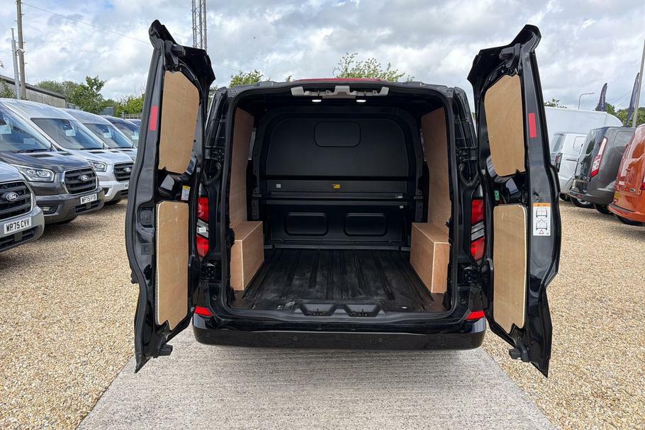 Ford Transit Custom 320 Limited L2 Lwb Double Cab In Van Phev Fwd MT75FFB Black #6