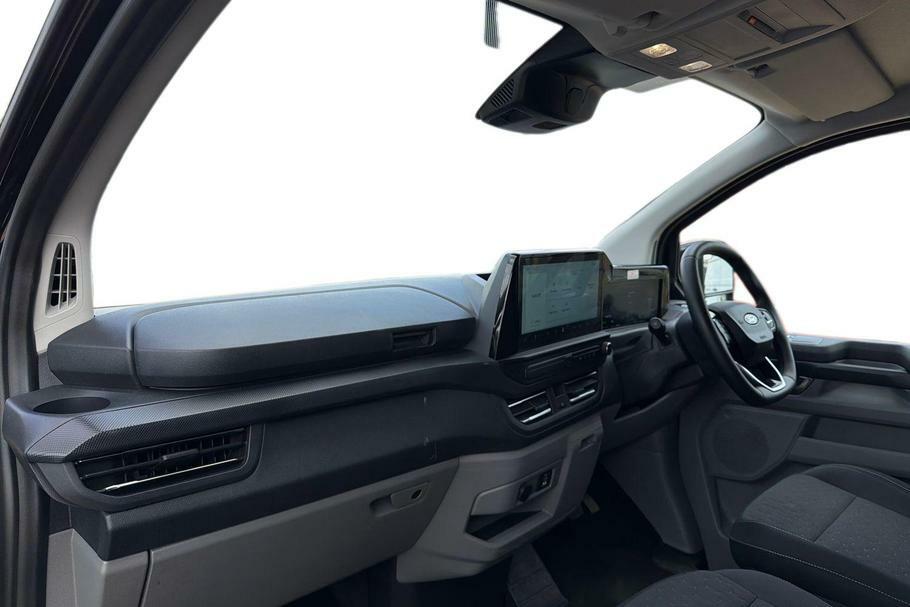 Ford Transit Custom 320 Limited L2 Lwb Double Cab In Van Phev Fwd MT75FFB Black #3