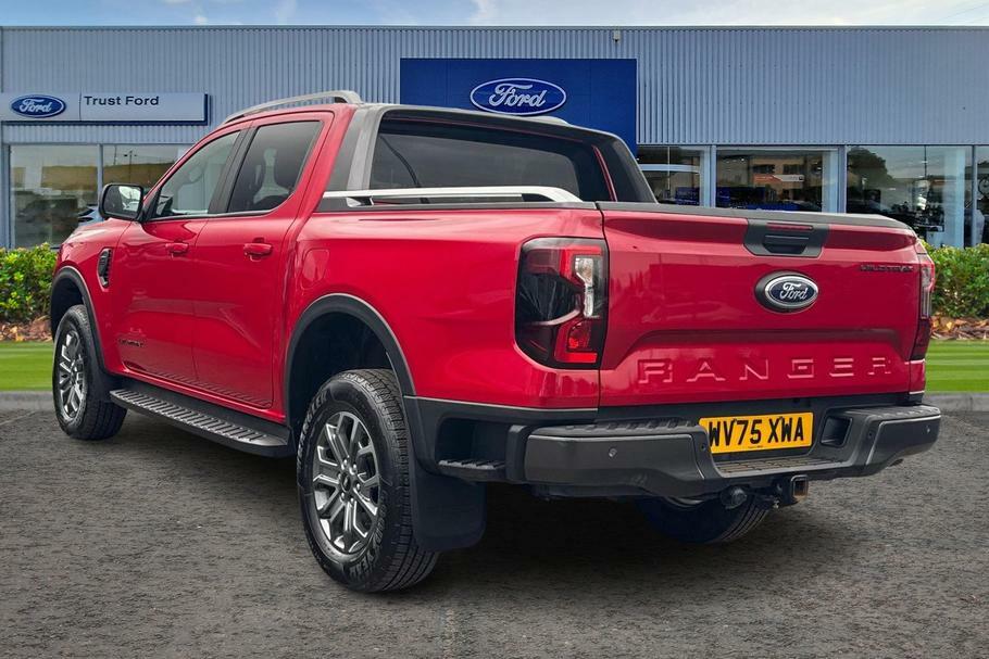 Ford Ranger Wildtrak 2.0 Ecoblue 205Ps 4X4 Double Cab Pic WV75XWA Red #2