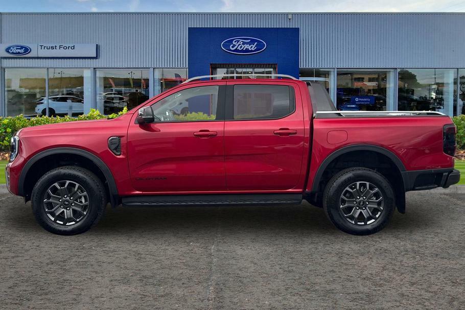Ford Ranger Wildtrak 2.0 Ecoblue 205Ps 4X4 Double Cab Pic WV75XWA Red #4