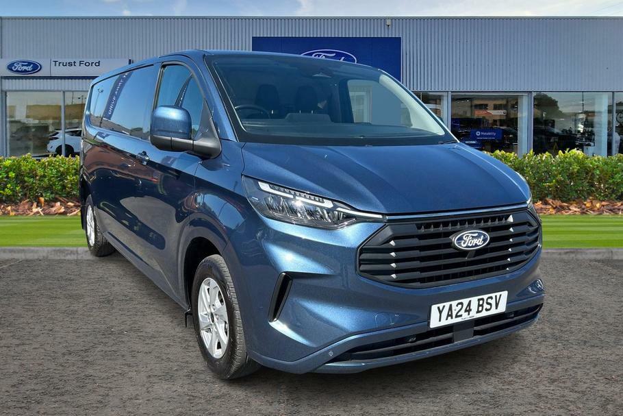 Ford Transit Custom 300 Limited L2 Lwb Fwd 2.0 Ecoblue 170Ps Low Blue