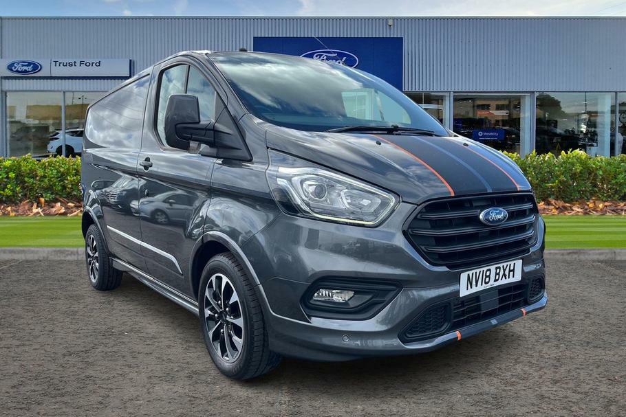 Ford Transit Custom 310 Sport L1 Swb 2.0 Tdci 170Ps Low Roof Grey