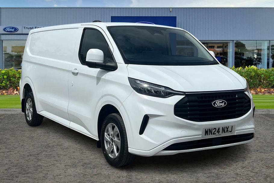 Ford Transit Custom 320 Limited L2 Lwb Fwd 2.0 Ecoblue 136Ps Low WN24NXJ White