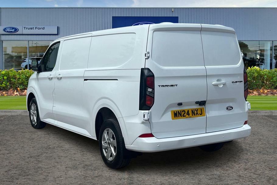 Ford Transit Custom 320 Limited L2 Lwb Fwd 2.0 Ecoblue 136Ps Low WN24NXJ White #2