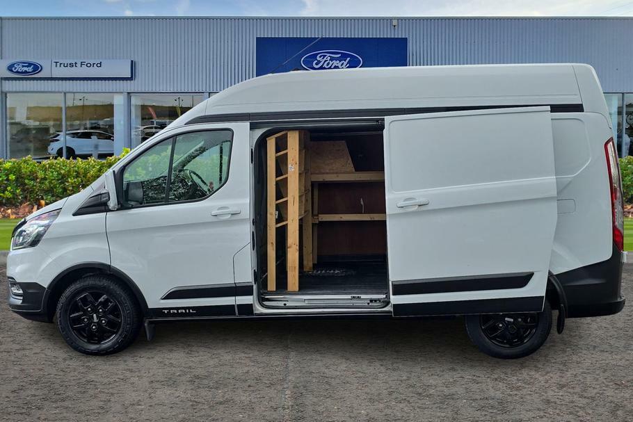 Ford Transit Custom 300 Trail L2 Lwb Fwd 2.0 Ecoblue 130Ps H2 High Roo YS22YGG White #4